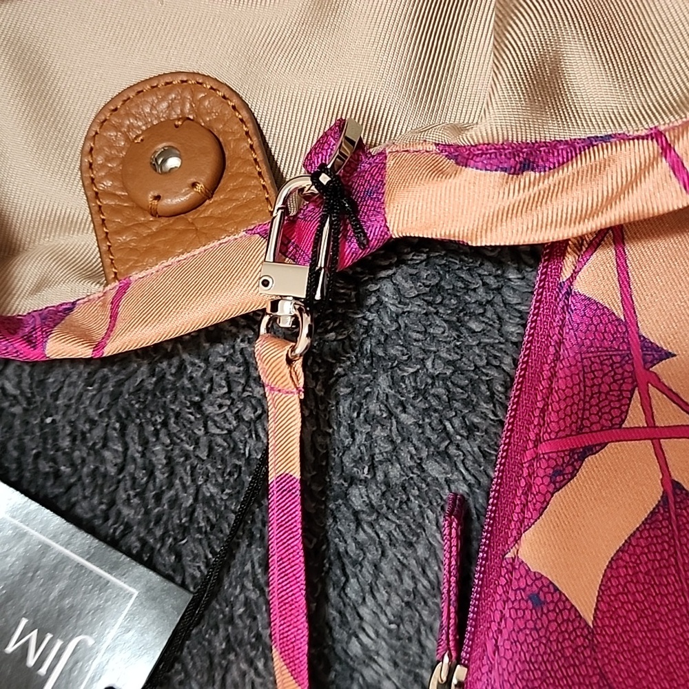 Jim Thompson Small Silk Twill Hobo Bag (New) - Picture 6 of 8